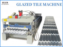 Glazed tile machine